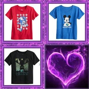 🌟Lot of 3🌟 Disney Baby Boys Shirts Clothes Set/Bundle